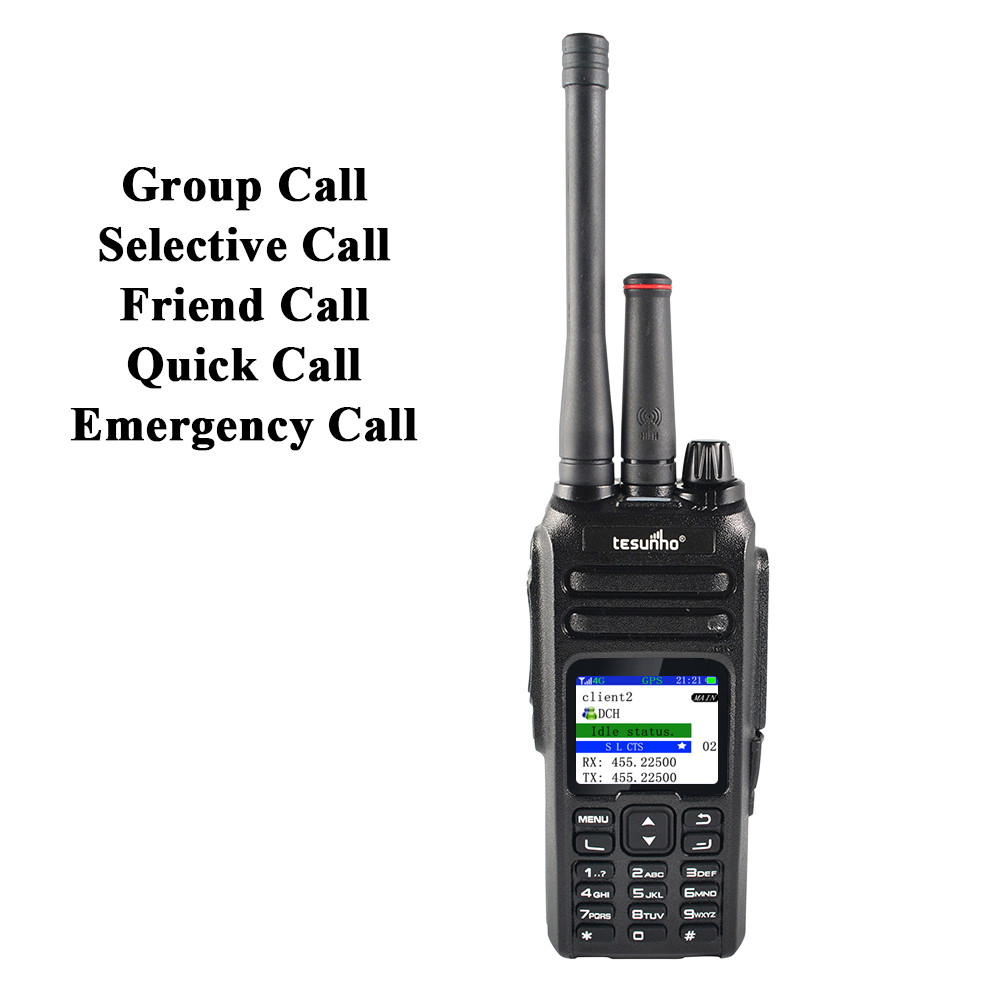 VHF/UHF Network 2 Way Radios Panic Alarm TH-680
